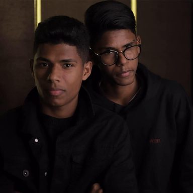 Lucas Roque e Gabriel
