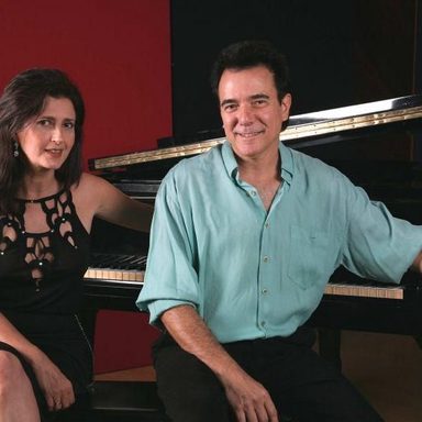 Luciano Alves e Bettina Graziani