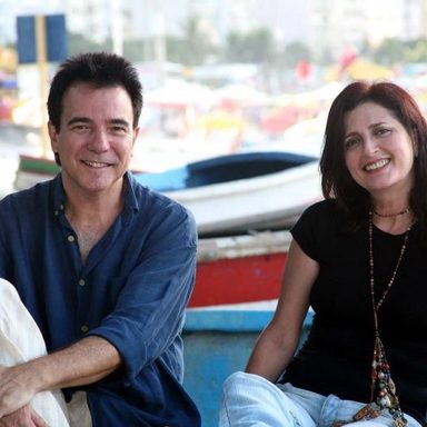 Luciano Alves e Bettina Graziani