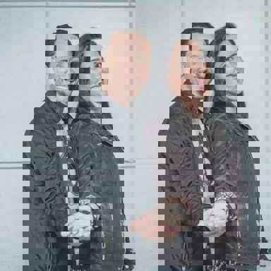 Naldão e Dani Costa